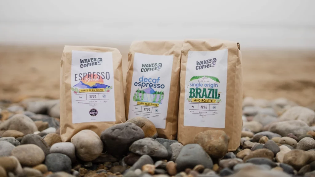 Logo design for Wave Coffee